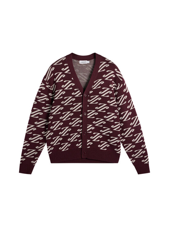 J.Lindeberg - Žakaarkoes kardigan Denny - G164 CARDI JACQUARD - WINETASTING | Stockmann - photo 1