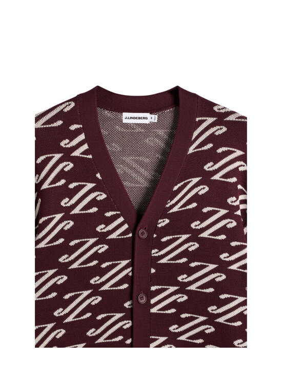 J.Lindeberg - Žakaarkoes kardigan Denny - G164 CARDI JACQUARD - WINETASTING | Stockmann - photo 5