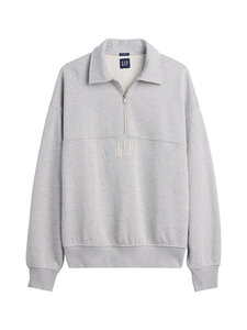 GAP - Heavyweight Logo polo džemperis - BC15 LT GREY HEATHER | Stockmann