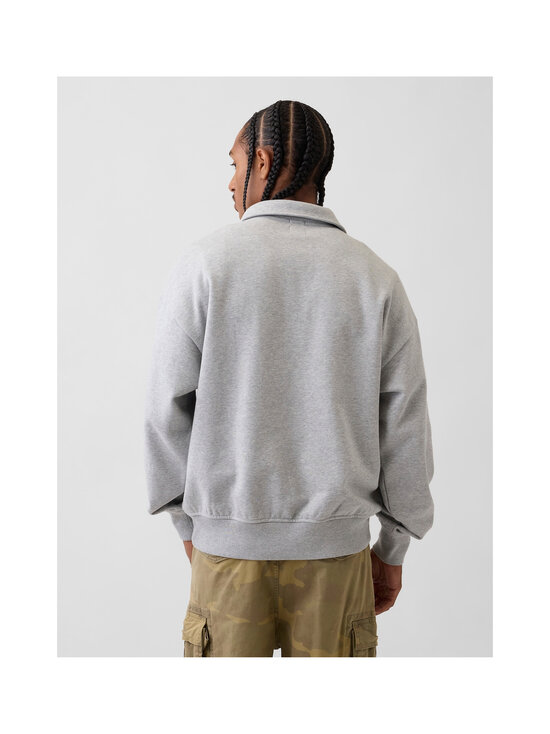 GAP - Heavyweight Logo polo džemperis - BC15 LT GREY HEATHER | Stockmann - photo 3