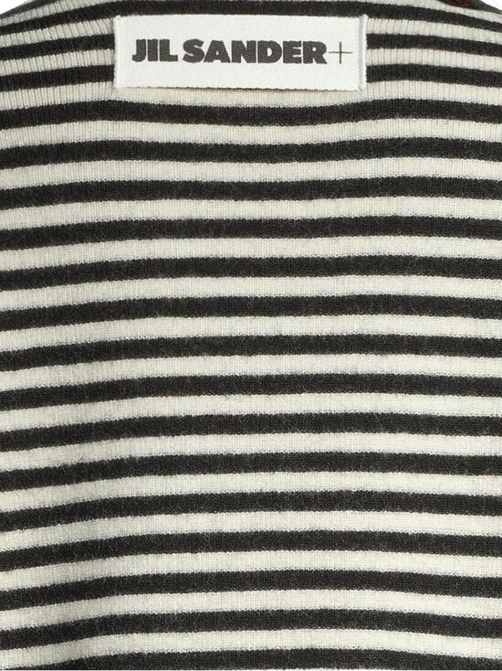 Jil Sander - Raidallinen villaneule - 120 RAVEN - photo 5 Jil Sander - Raidallinen villaneule - 120 RAVEN | Stockmann - photo 5
