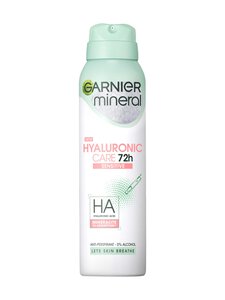 Garnier - Mineral Hyaluronic Care 72h Sensitive spray -deodorantti 150 ml Garnier - Mineral Hyaluronic Care 72h Sensitive spray -deodorantti 150 ml | Stockmann