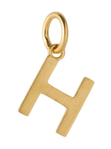 Pernille Corydon - Love Letter H -riipus - GOLD PLATED | Stockmann
