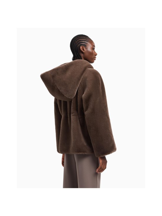 Emporio Armani - Caban Fake Fur -toppatakki - U6125 TAUPE - photo 4 Emporio Armani - Caban Fake Fur -toppatakki - U6125 TAUPE | Stockmann - photo 4