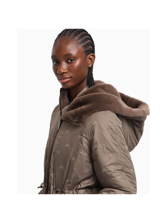 Emporio Armani - Caban Fake Fur -toppatakki - U6125 TAUPE - photo 5 Emporio Armani - Caban Fake Fur -toppatakki - U6125 TAUPE | Stockmann - photo 5