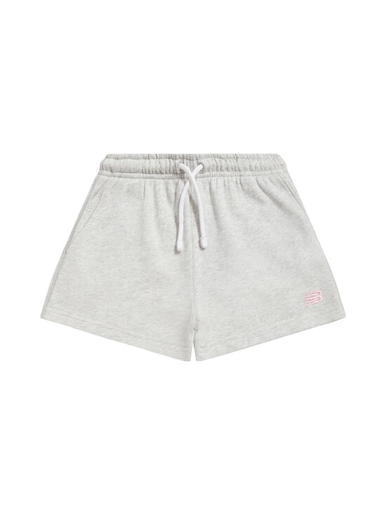 New Balance - French Terry Small Logo -shortsit - AHH ASH HEATHER | Stockmann - photo 1