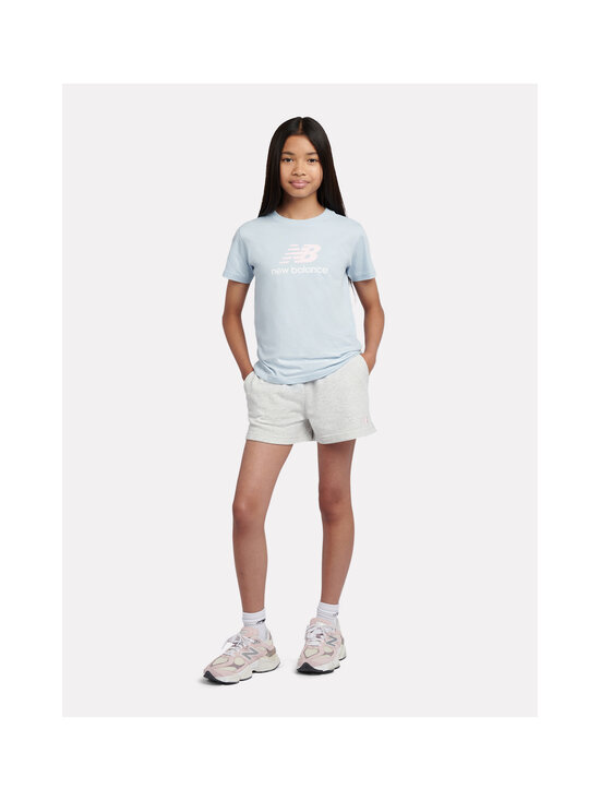 New Balance - French Terry Small Logo -shortsit - AHH ASH HEATHER | Stockmann - photo 4