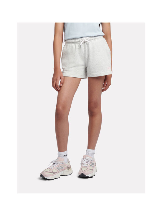 New Balance - French Terry Small Logo -shortsit - AHH ASH HEATHER | Stockmann - photo 5
