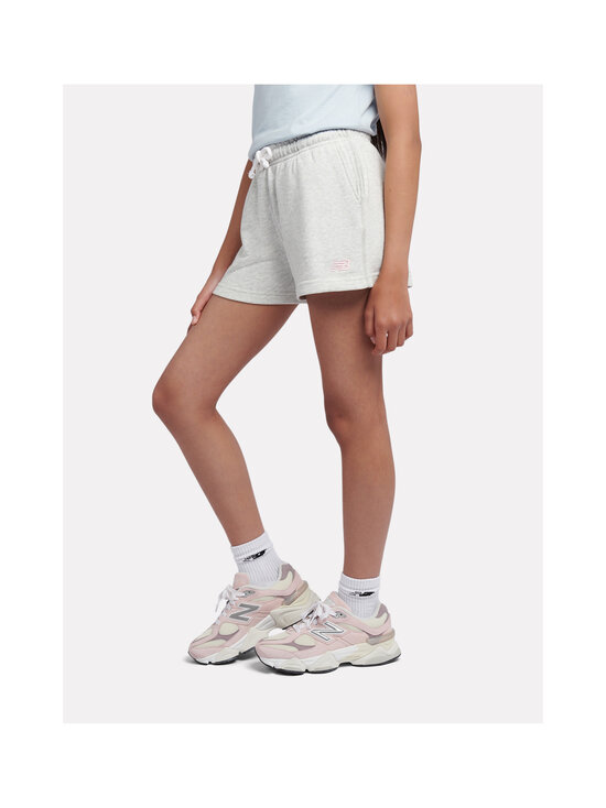 New Balance - French Terry Small Logo -shortsit - AHH ASH HEATHER | Stockmann - photo 7