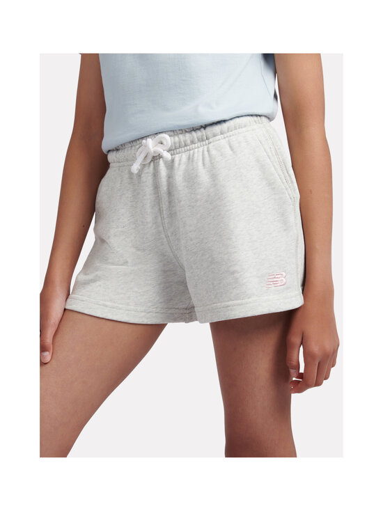 New Balance - French Terry Small Logo -shortsit - AHH ASH HEATHER | Stockmann - photo 8