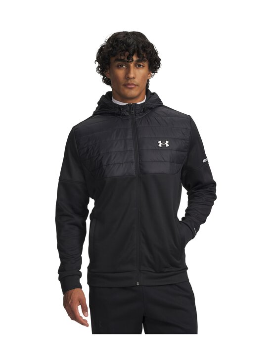 Under Armour - Flc Pro Utility FZ- kevyt hybriditakki - 001 BLACK | Stockmann - photo 1