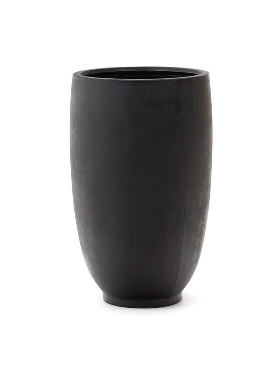 Kave Home - Aiguablava-ruukku musta ⌀ 75 cm - BLACK | Stockmann - photo 1