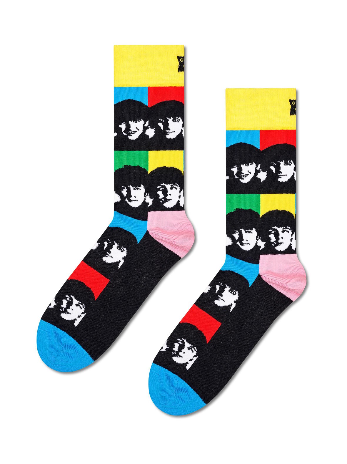 Happy Socks Beatles all together now -sukat