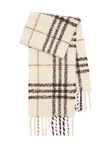 Burberry - Check Bouclé -huivi - B8754 PEBBLE WHITE | Stockmann