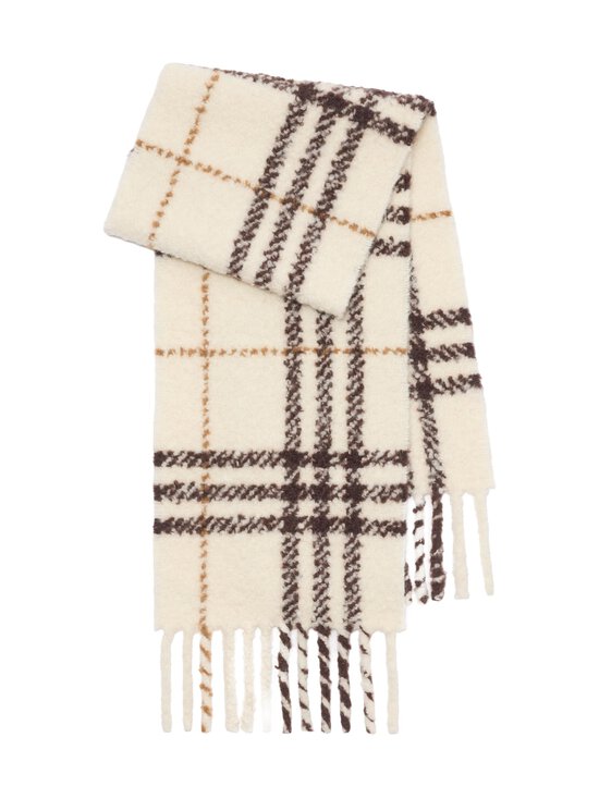 Burberry - Check Bouclé -huivi - B8754 PEBBLE WHITE | Stockmann - photo 1
