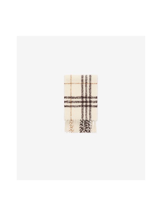 Burberry - Check Bouclé -huivi - B8754 PEBBLE WHITE | Stockmann - photo 2