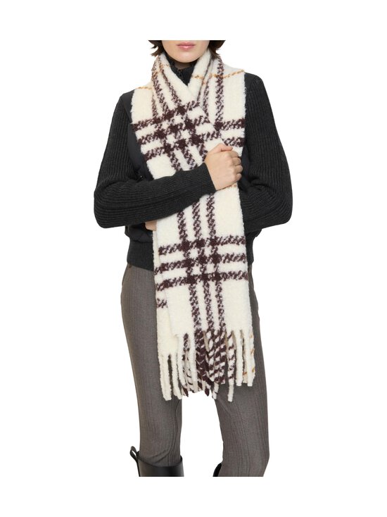 Burberry - Check Bouclé -huivi - B8754 PEBBLE WHITE | Stockmann - photo 5