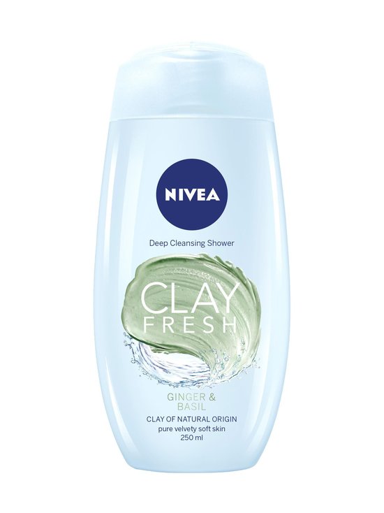 Clay Fresh Ginger Basil Deep Cleansing Shower Gel -suihkugeeli 250 ml
