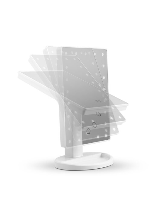 Gillian Jones - Makeup mirror with 21 LED lights and touch function -meikkipeili - WHITE | Stockmann - photo 4