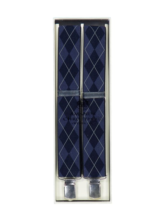 Amanda Christensen - Argyle-henkselit - 410 DARK NAVY | Stockmann - photo 2