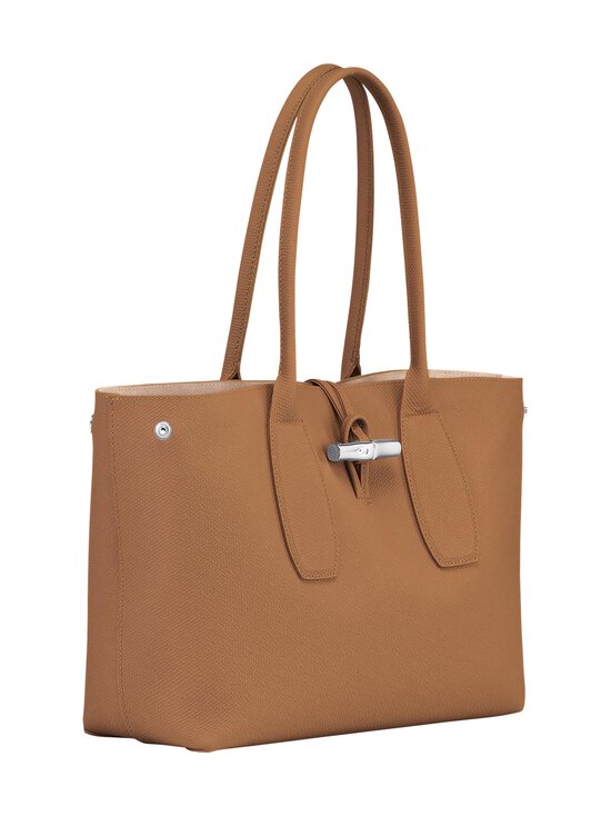 Longchamp - Roseau Shoulder L -nahkalaukku - 016 NATURAL | Stockmann - photo 3
