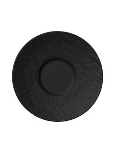 Villeroy & Boch - Manufacture Rock espressotassi alustaldrik 12 cm - BLACK Villeroy & Boch - Manufacture Rock espressotassi alustaldrik 12 cm - BLACK | Stockmann
