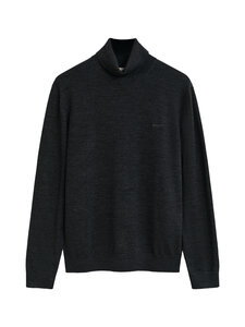 GANT - Extrafine Merino Wool -neulepaita - 97 DK CHARCOAL MELANGE | Stockmann