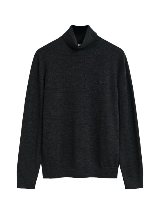 GANT - Extrafine Merino Wool -neulepaita - 97 DK CHARCOAL MELANGE | Stockmann - photo 1