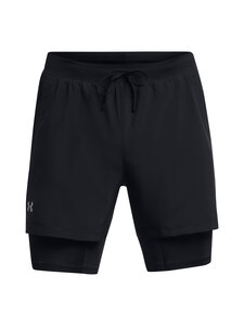 Under Armour - Launch 2-in-1 -shortsit - BLACK | Stockmann