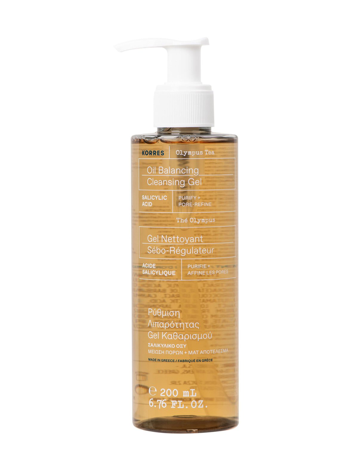 Olympus Tea Pore Refining Cleansing Gel -puhdistusgeeli 200 ml