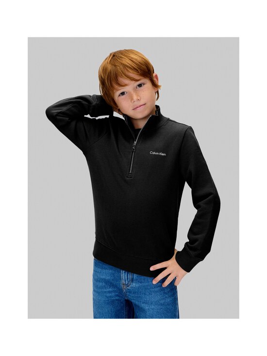 Calvin Klein Kids - Chest Inst. Logo Half Zip -collegepaita - BEH CK BLACK - photo 4 Calvin Klein Kids - Chest Inst. Logo Half Zip -collegepaita - BEH CK BLACK | Stockmann - photo 4
