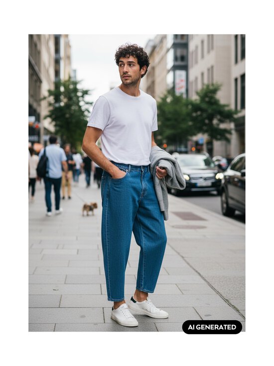 CONSTRUE - Havenport Loose fit džinsi - MID. BLUE | Stockmann - photo 8