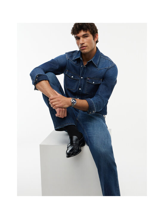 Tommy Jeans - Ryan Slim Straight džinsi - 1BK DENIM DARK | Stockmann - photo 5
