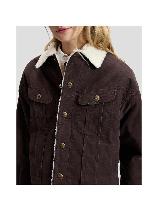 Lee - Relaxed Sherpa Rider -vakosamettitakki - CHOCOLATE TORTE | Stockmann - photo 6