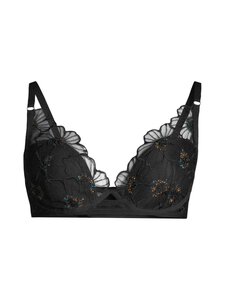 chantelle pulp - Lush Plunge mežģīņu krūšturis - B34 FESTIVITE BLACK | Stockmann