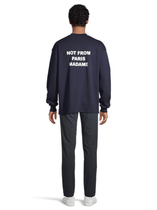 Drôle de Monsieur - Le T-shirt Slogan -paita - NAVY | Stockmann - photo 3