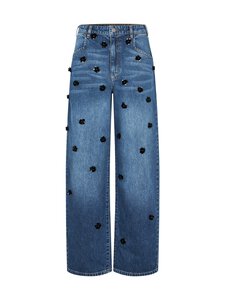 Baum und Pferdgarten - Narane-farkut - C7554 DENIM SEQUINCE FLOWER | Stockmann