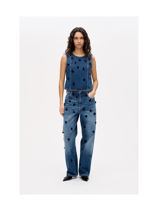 Baum und Pferdgarten - Narane-farkut - C7554 DENIM SEQUINCE FLOWER | Stockmann - photo 3