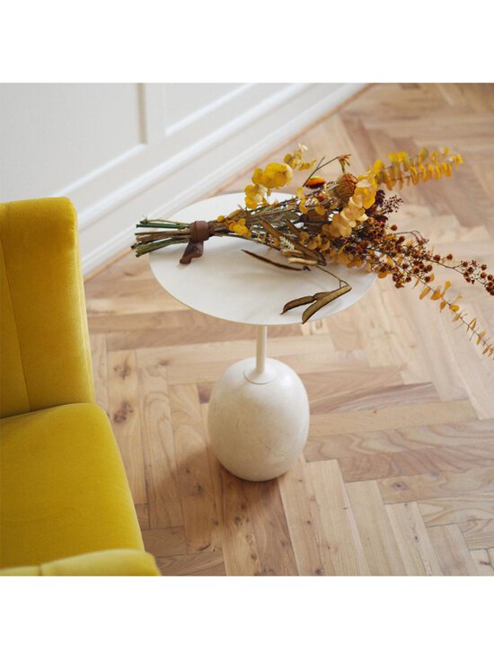 &Tradition - Lato LN8 -sivupöytä, valkoinen / Crema Diva -marmori ⌀ 40 cm - VALKOINEN | Stockmann - photo 9