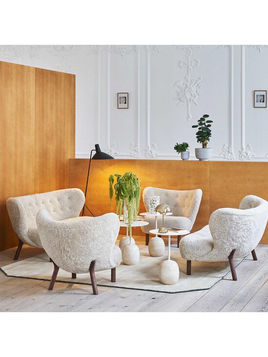 &Tradition - Lato LN8 -sivupöytä, valkoinen / Crema Diva -marmori ⌀ 40 cm - VALKOINEN | Stockmann - photo 6