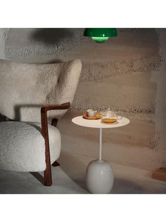 &Tradition - Lato LN8 -sivupöytä, valkoinen / Crema Diva -marmori ⌀ 40 cm - VALKOINEN | Stockmann - photo 12