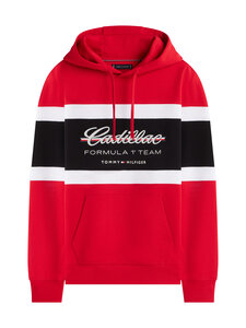 Tommy Hilfiger - TH x CF1 Panelled Script -huppari - XLG RED | Stockmann