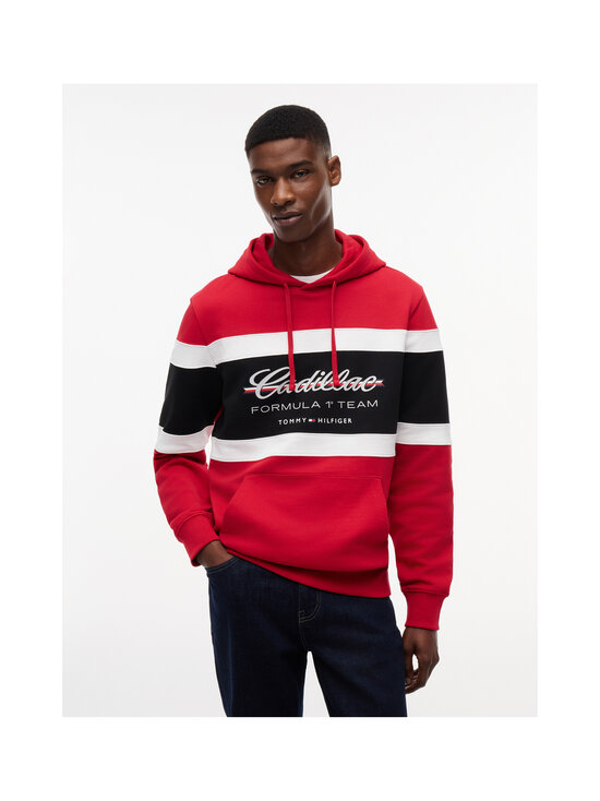 Tommy Hilfiger - TH x CF1 Panelled Script -huppari - XLG RED | Stockmann - photo 2