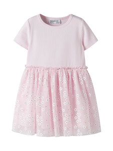 Name It - NmfFloral Short Sleeve -mekko - CRADLE PINK | Stockmann