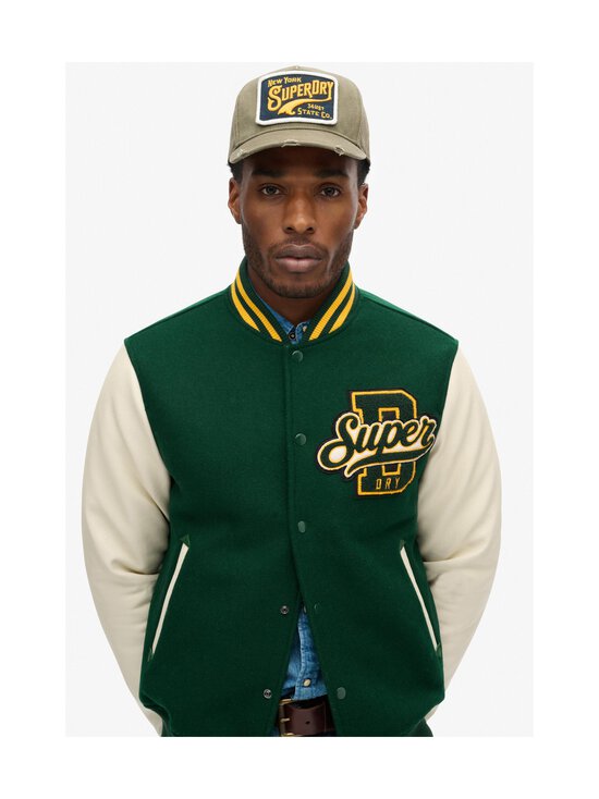 Superdry - Varsity-bombertakki - GCI PINE GREEN - photo 4 Superdry - Varsity-bombertakki - GCI PINE GREEN | Stockmann - photo 4