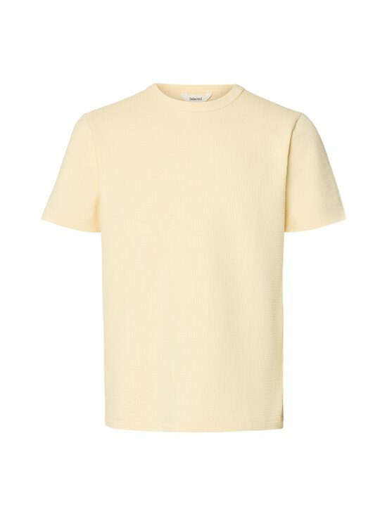Selected - SlhSander Seersucker t-paita - ANGORA | Stockmann - photo 1