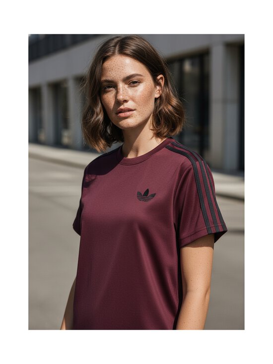 adidas Originals - T-särk Firebird - KS4799 MAROON/BLACK | Stockmann - photo 5