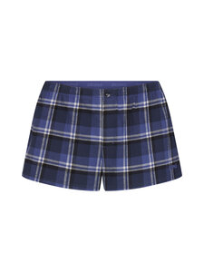 SKIMS - Flannel Sleep bokseršorti - INDIGO OUTDOOR PLAID | Stockmann