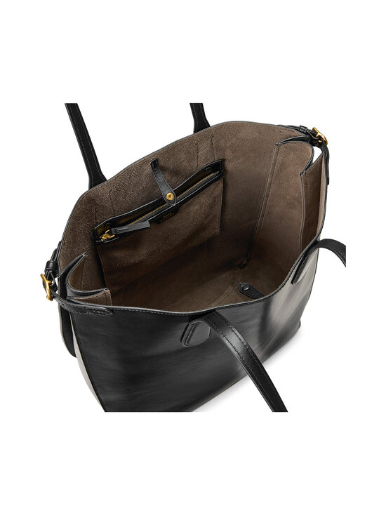 Polo Ralph Lauren - Tote Large ādas soma - 002 BLACK | Stockmann - photo 4