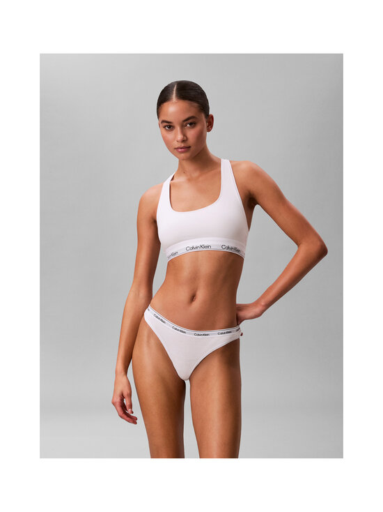 Calvin Klein Underwear - Aluspüksid Thong, 3 paari - MPI BLACK/WHITE/ GREY HEATHER | Stockmann - photo 3